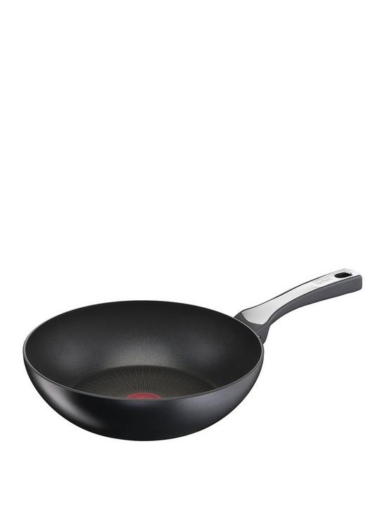 front image of tefal-unlimited-28cm-wok-pan