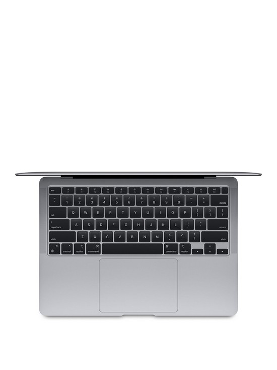 stillFront image of apple-macbook-air-m1-2020-custom-built-withnbsp8-core-cpu-and-7-core-gpu-16gb-ram-256gb-ssdnbsp-nbspspace-grey