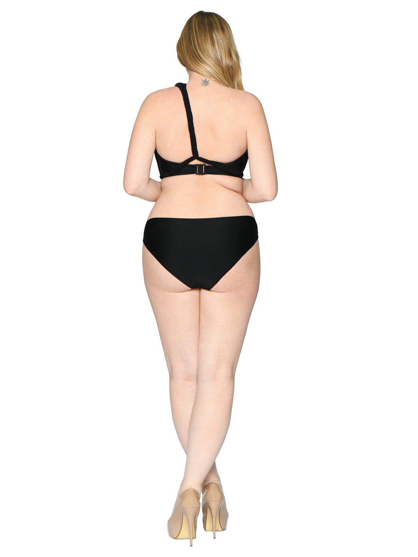  image of curvy-kate-wrapsody-bikini-brief-black