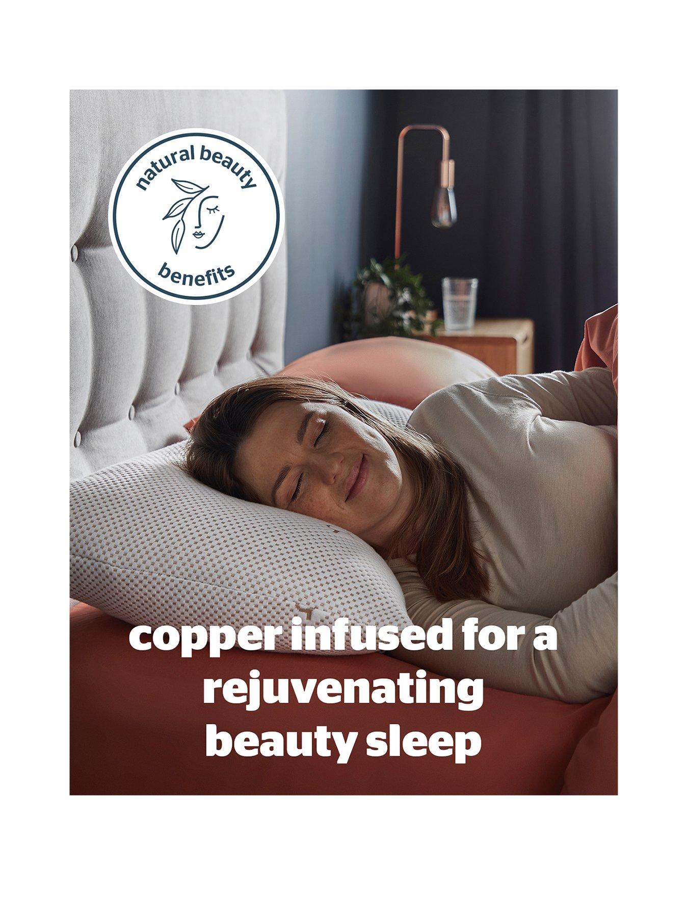 Silentnight Wellbeing 30 Copper Infused Pillow