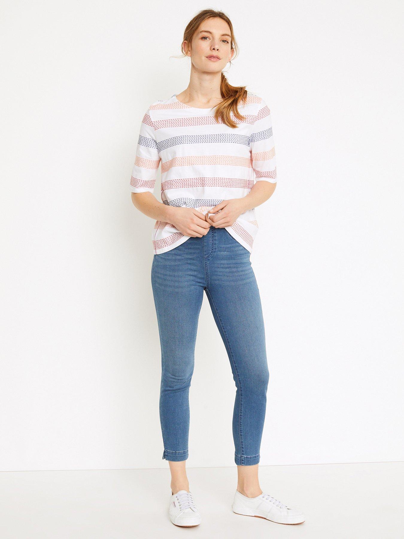 white stuff cropped jeans