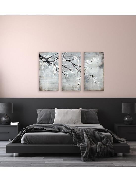 stillFront image of arthouse-blossom-willow-tree-3-piecenbspcanvas-wall-art