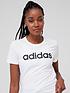 adidas-essentials-linear-slim-t-shirt-whiteblackoutfit