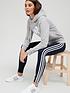  image of adidas-essentials-3-stripes-leggings-navywhite