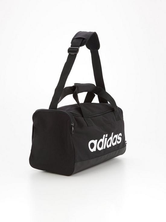 back image of adidas-essentials-linear-duffel-bag-blackwhite