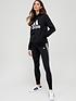  image of adidas-essentials-big-logo-fleece-hoodie-blackwhite