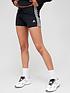  image of adidas-essentials-3-stripes-single-jersey-shorts-blackwhite