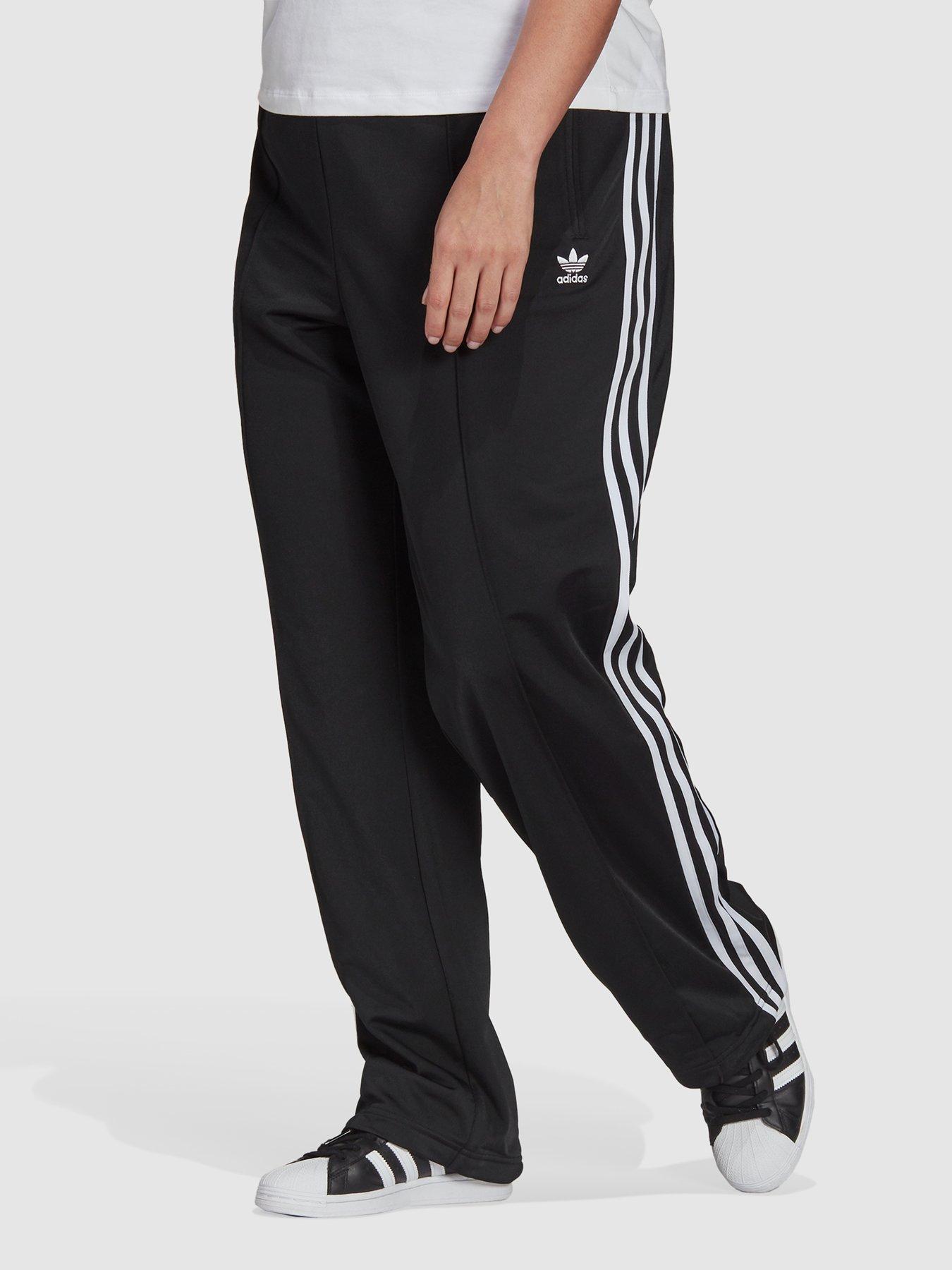 plus size black track pants