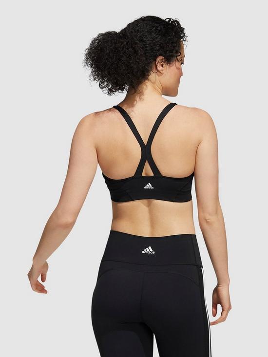stillFront image of adidas-yoga-bra-light-support-blackwhite