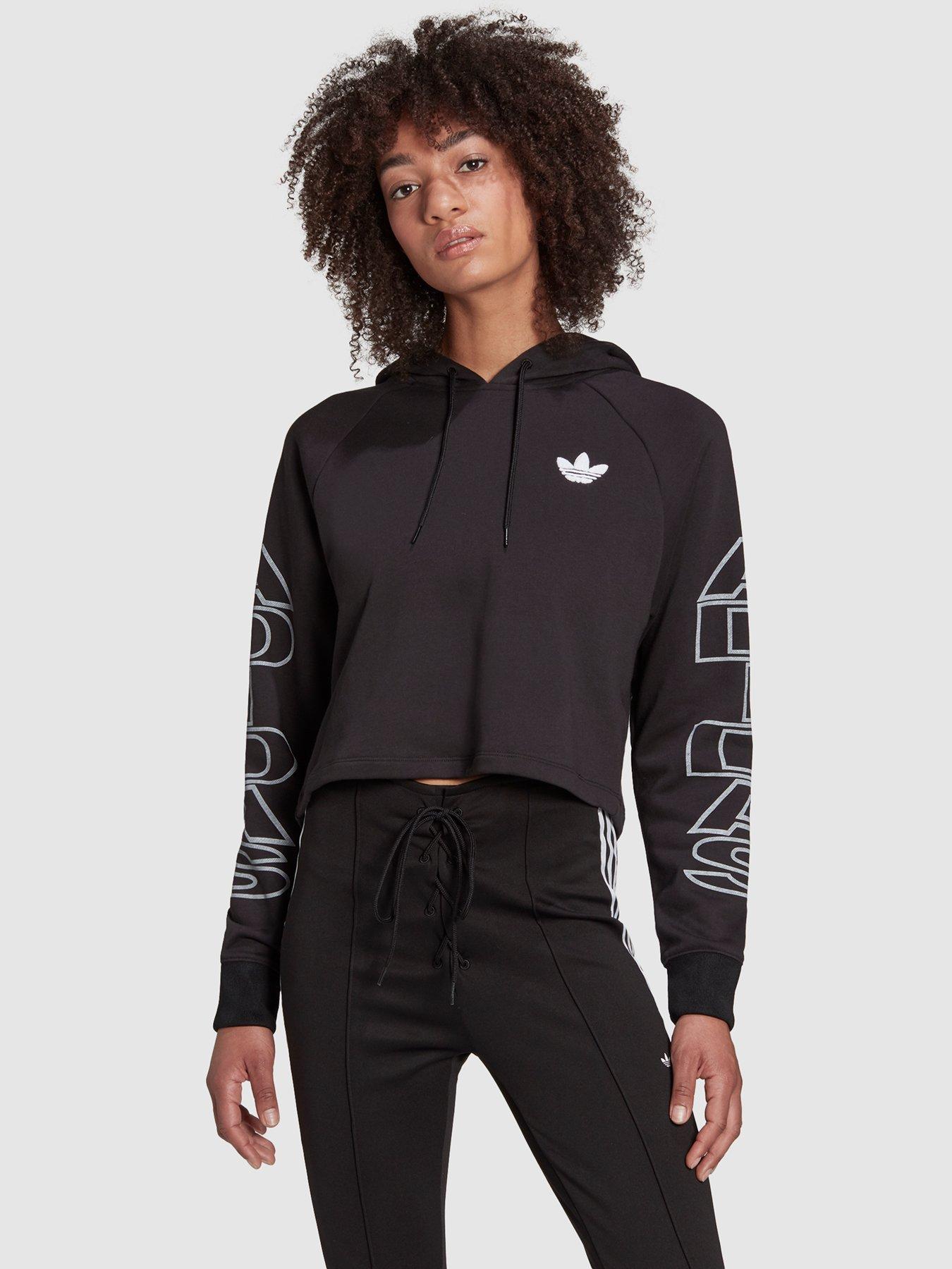 adidas cropped hoodie sale