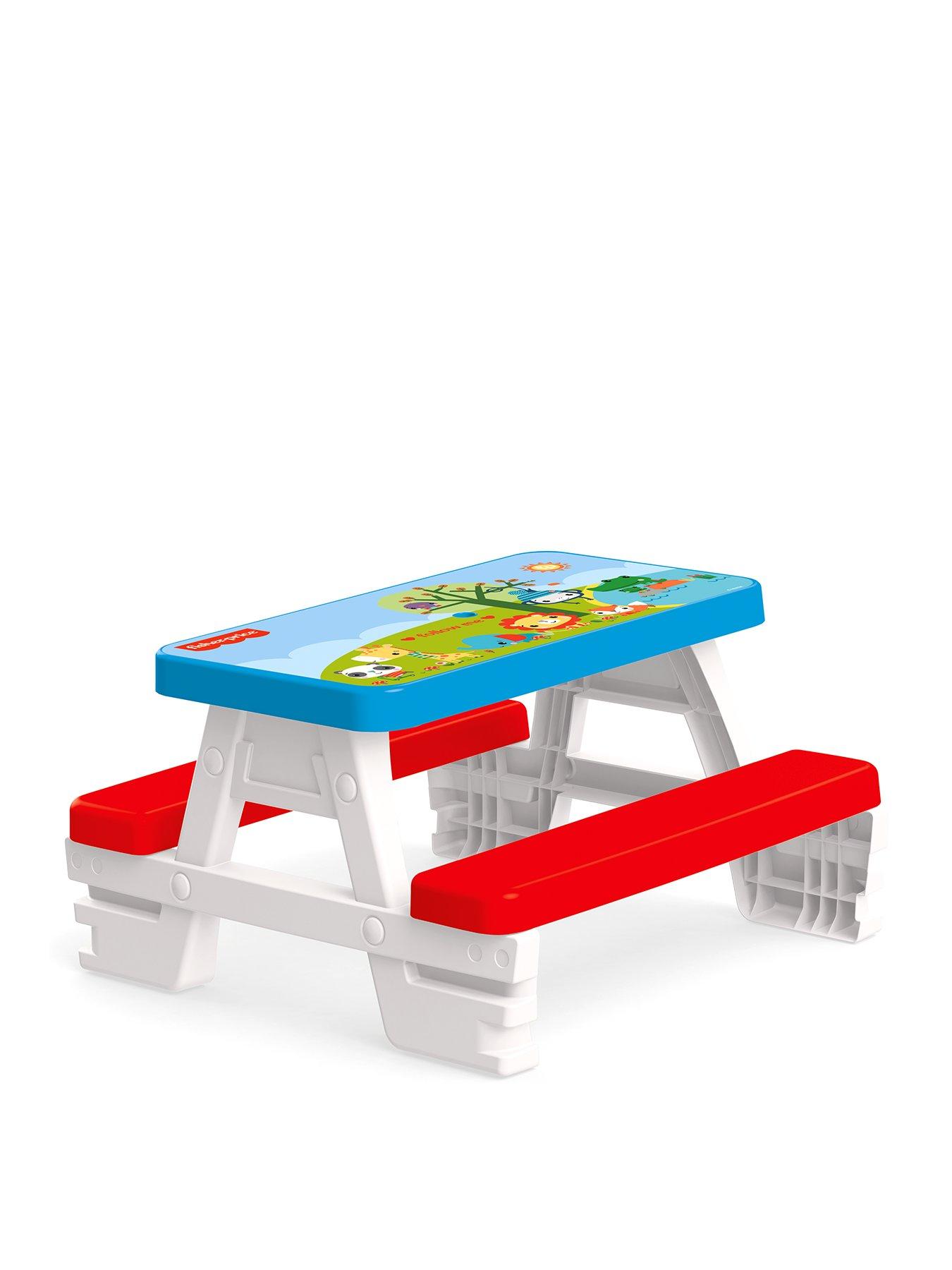 Fisher price table outlet and chairs