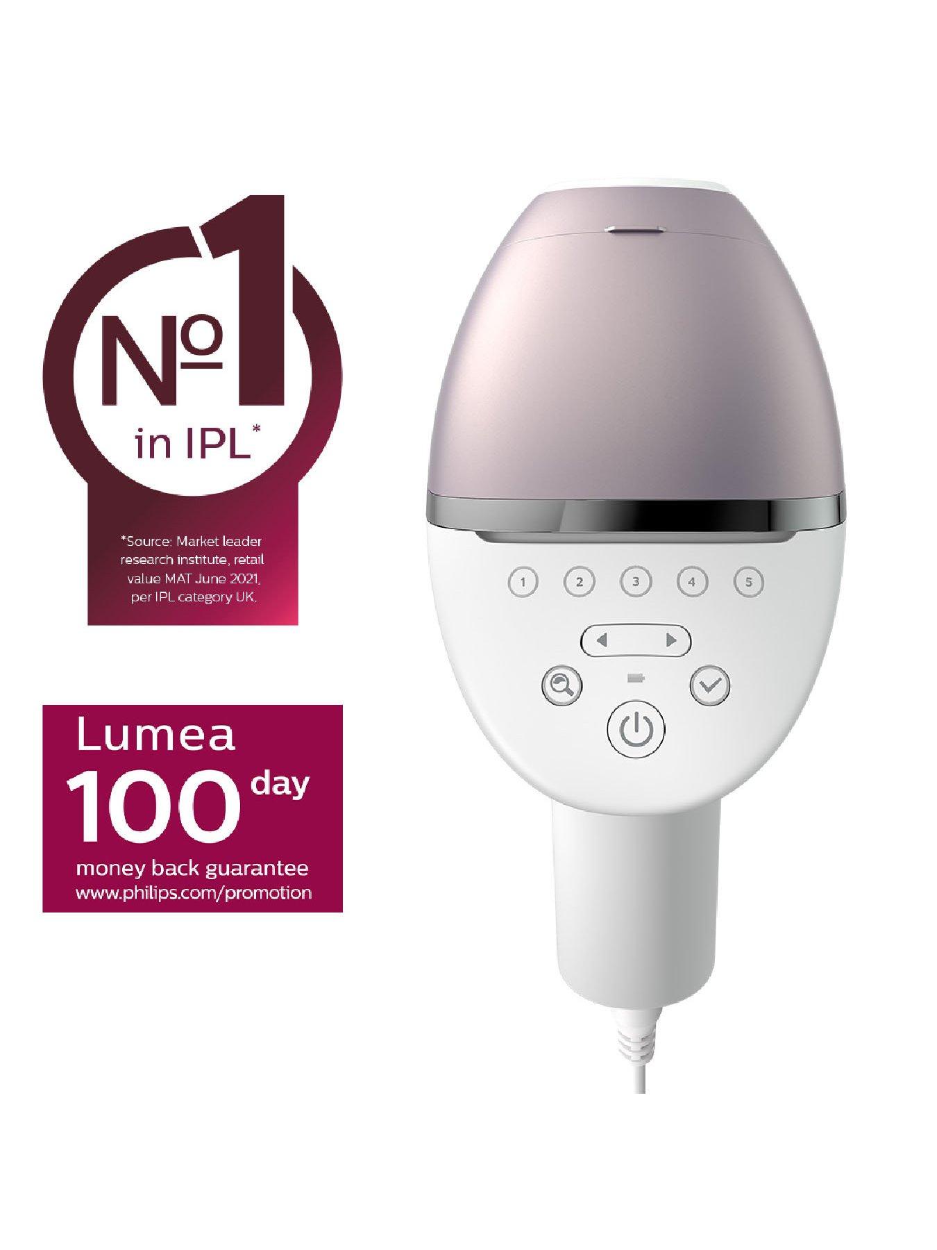 Philips Lumea IPL 8000 Series, corded with 4 attachments for Body, Face,  Bikini and Underarms - BRI947/00