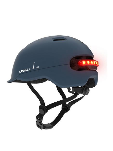 livall-c20-smart-communter-helmet-blue