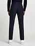 image of river-island-skinny-fit-twill-suit-trousers-navy