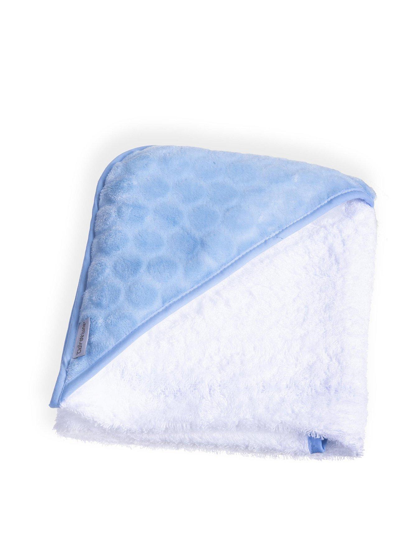 Image 2 of 6 of Clair De Lune Marshmallow Baby Hooded Towel (70 x 70 cm) - Blue