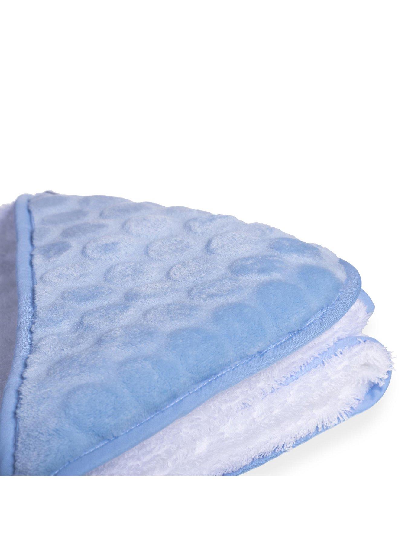 Image 3 of 6 of Clair De Lune Marshmallow Baby Hooded Towel (70 x 70 cm) - Blue
