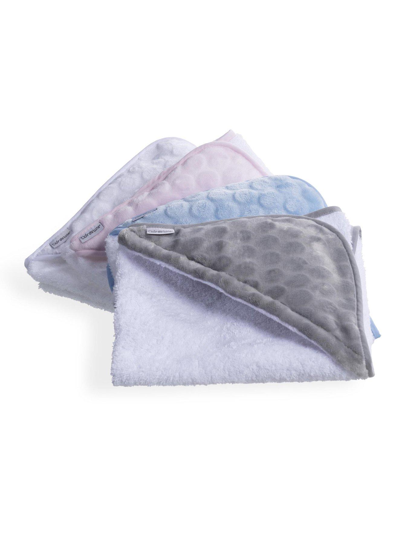 Image 5 of 6 of Clair De Lune Marshmallow Baby Hooded Towel (70 x 70 cm) - Blue