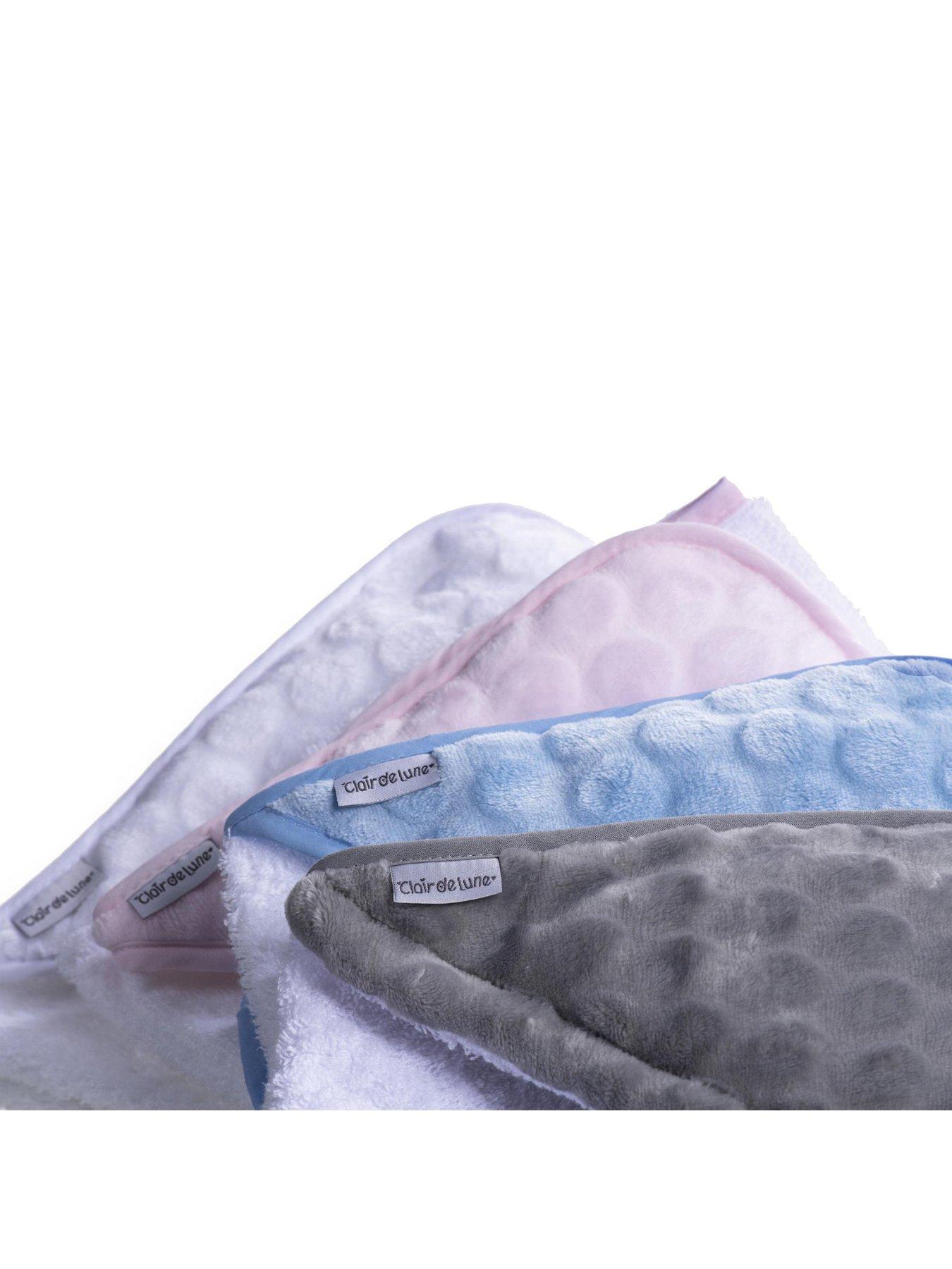 Image 6 of 6 of Clair De Lune Marshmallow Baby Hooded Towel (70 x 70 cm) - Blue