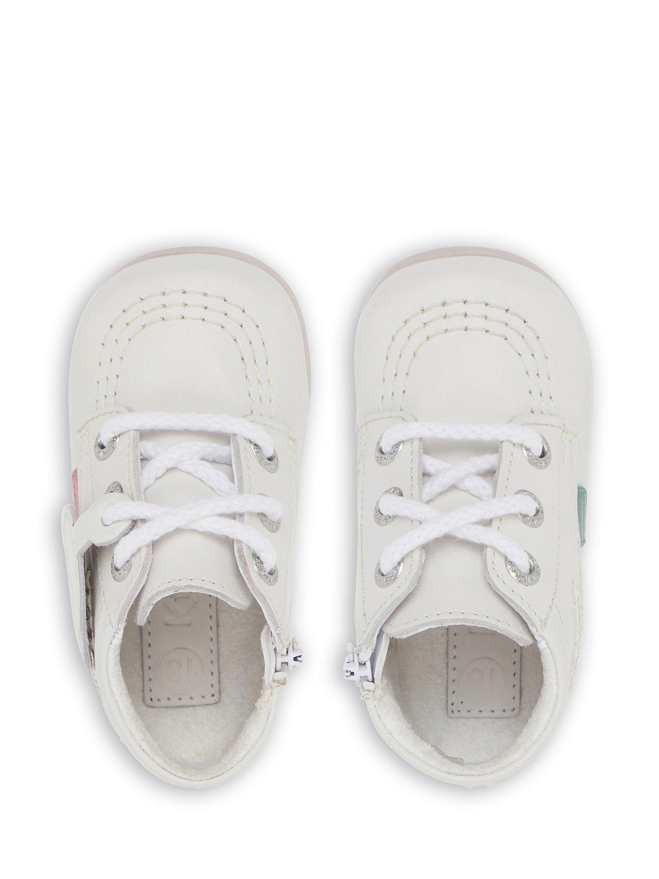  image of kickers-baby-kick-hi-boot-white