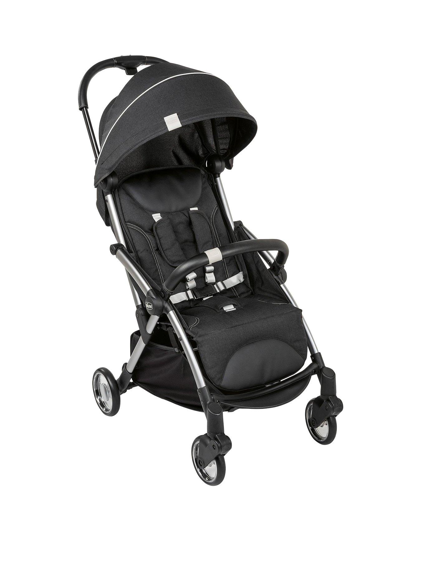 parent facing running buggy