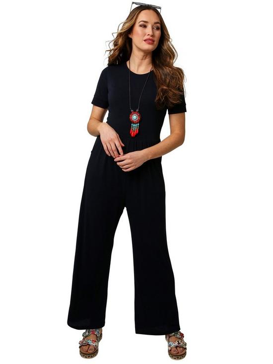 front image of joe-browns-comfy-casual-jumpsuit