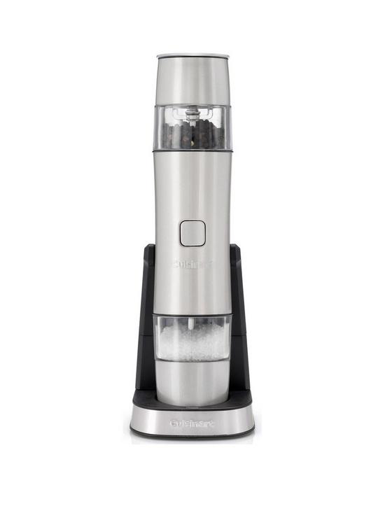 front image of cuisinart-rechargeablenbspseasoning-mill-frosted-pearl