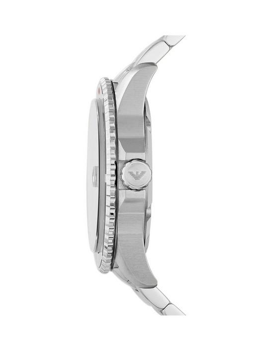 stillFront image of emporio-armani-blue-dial-stainless-steel-bracelet-watch