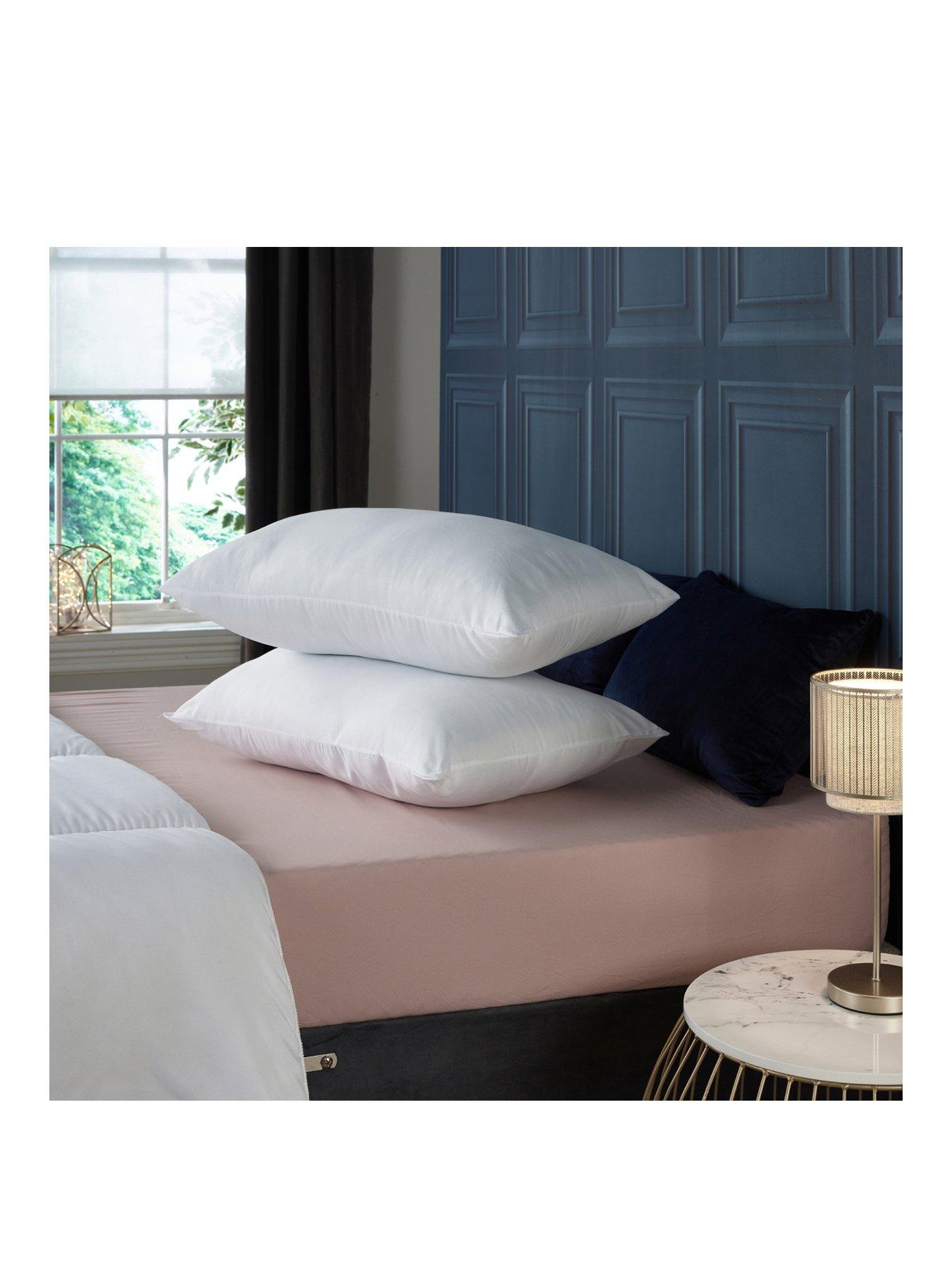 undefined Anti-bacterial 4 Pack Pillows - White