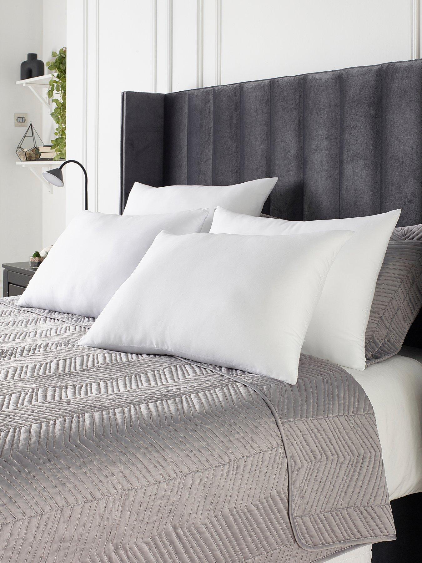 Image 6 of 6 of The Very Collection Anti-bacterial 4 Pack Pillows - White