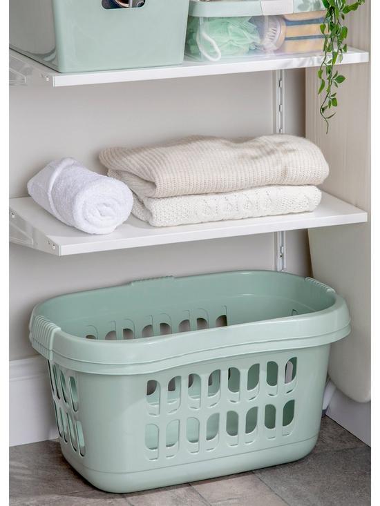 stillFront image of wham-set-2-hipster-laundry-basket-silver-sage