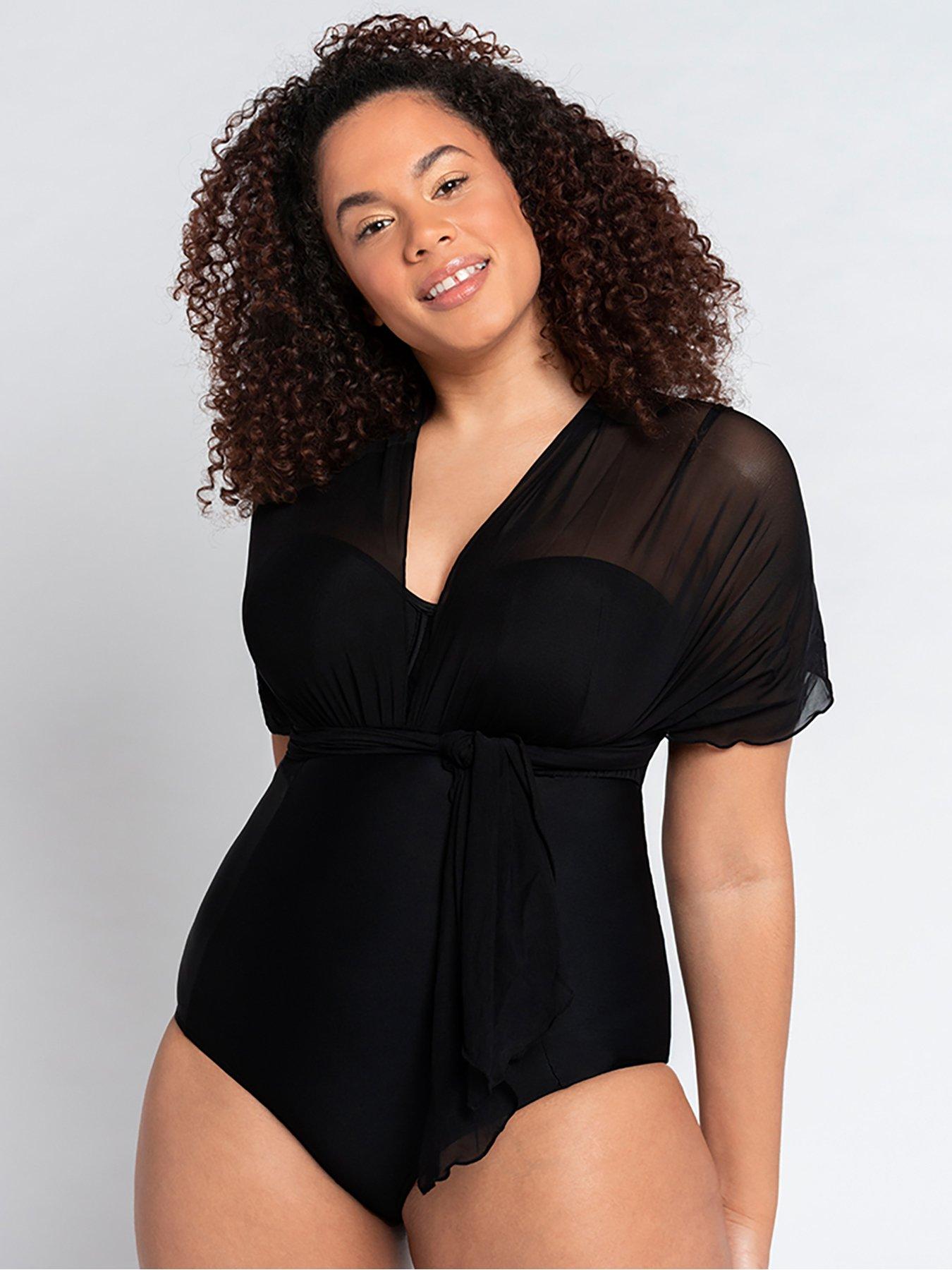Curvy Kate Wrapsody Multiway Swimsuit Black