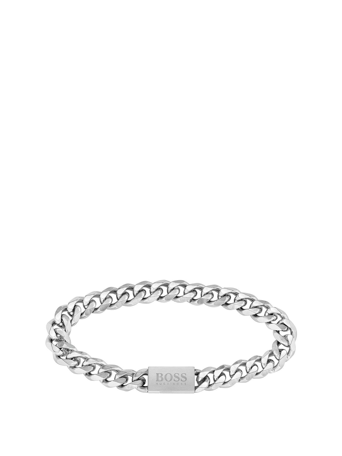 Image 1 of 4 of BOSS Chain For Him Stainless Steel Gents Bracelet