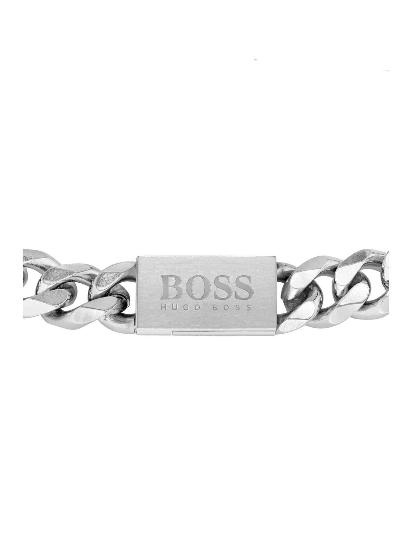 Mens hugo deals boss bracelet