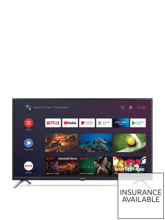 stillFront image of sharp-42ci3k-42-inch-full-hd-android-led-tv-with-google-assistant-and-integrated-chromecast-black