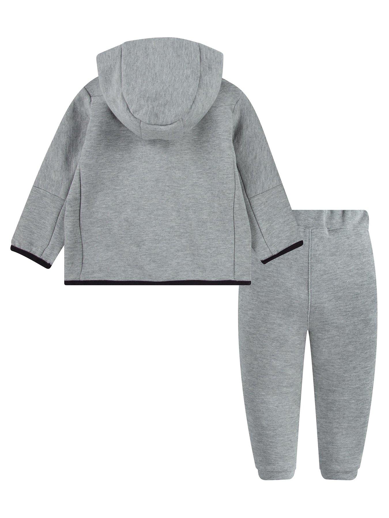 Nike Younger NSW Tech Fleece Set - Grey | littlewoods.com