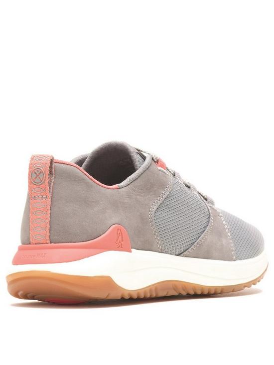 stillFront image of hush-puppies-basil-pt-lace-up-trainer-grey