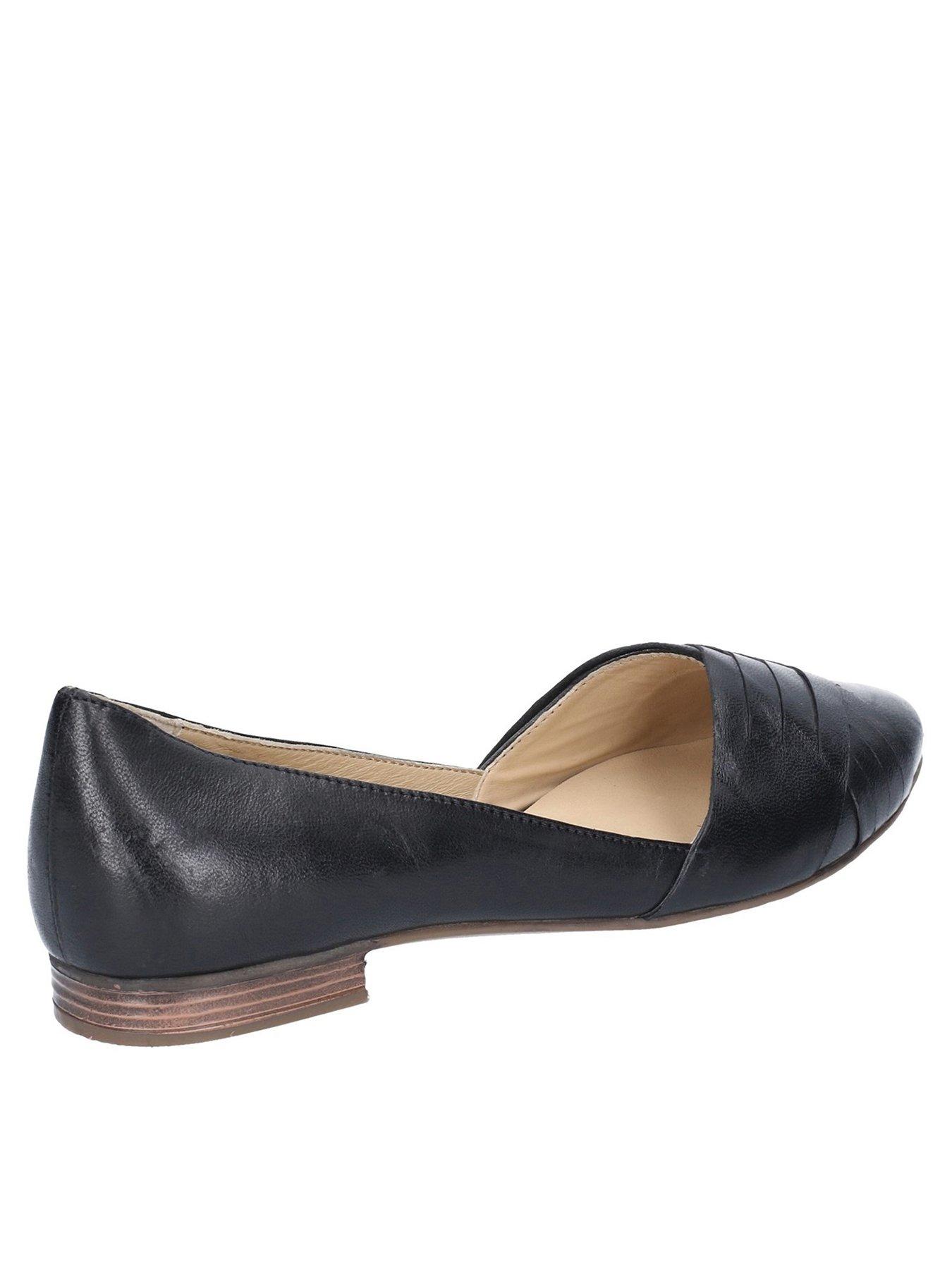  image of hush-puppies-marley-ballerina-black