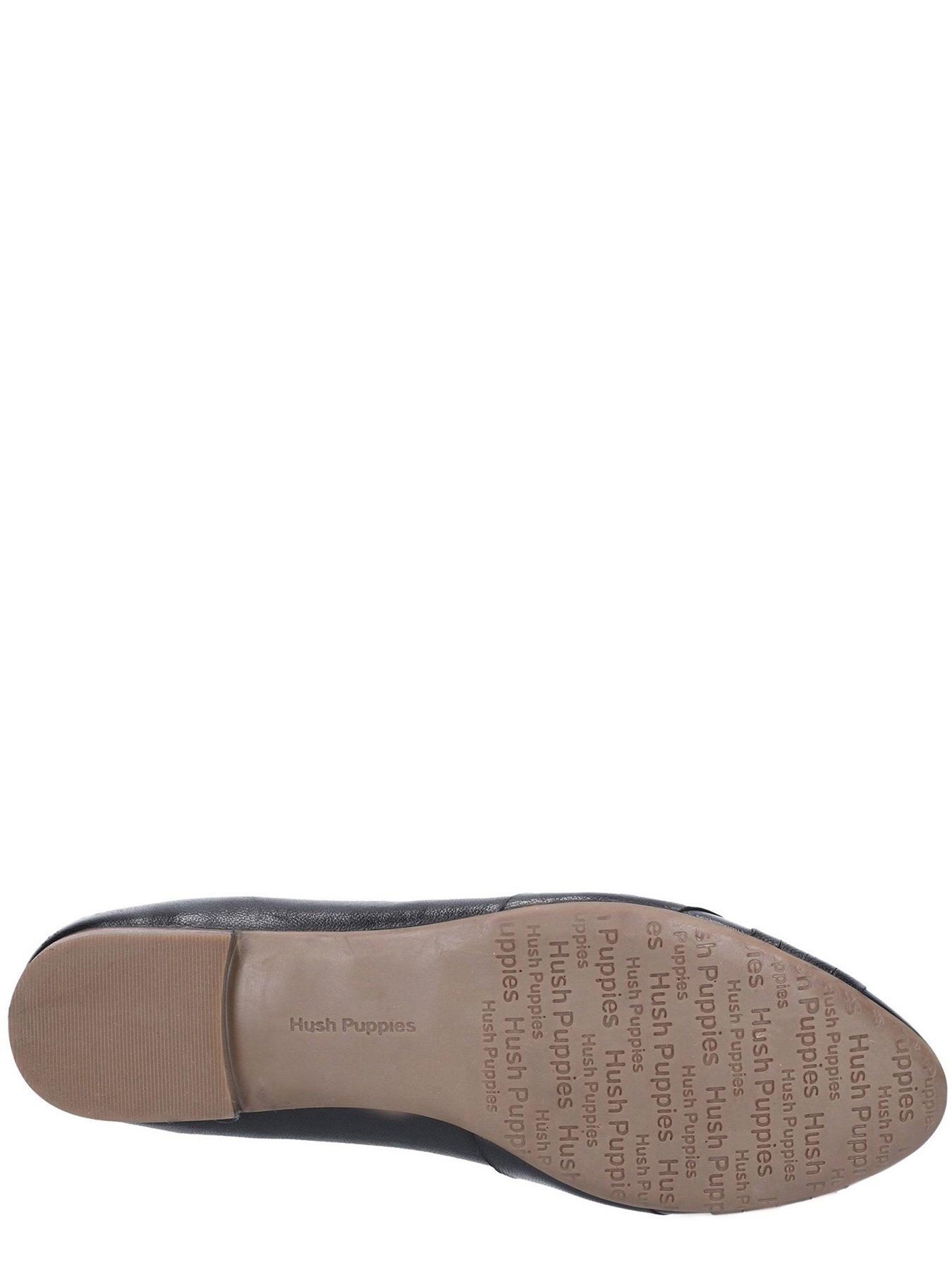  image of hush-puppies-marley-ballerina-black
