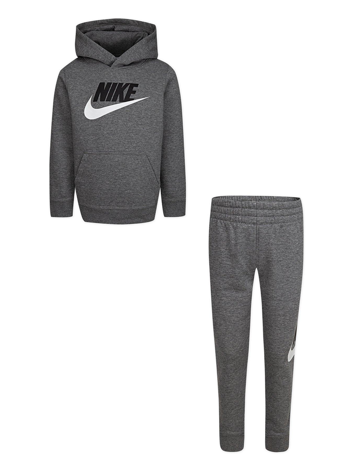 Nike grey best sale joggers kids