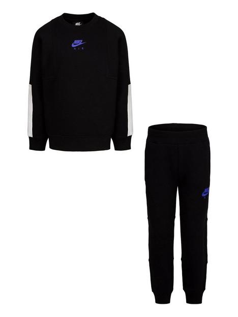 nike-younger-air-crew-and-pant-set-black