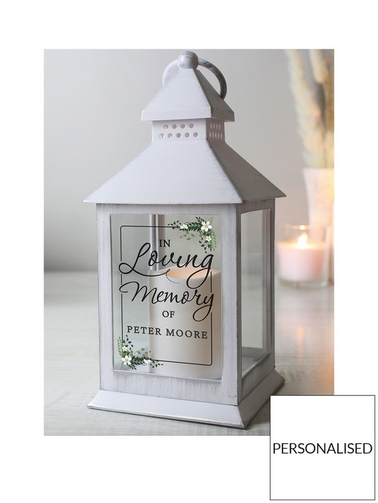 front image of the-personalised-memento-company-personalised-in-loving-memory-lantern