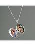  image of the-love-silver-collection-personalised-sterling-silver-locket