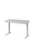  image of koble-lana-20-desk-with-wireless-charging-bluetooth-speakers-and-electric-height-adjustmentnbsp--white