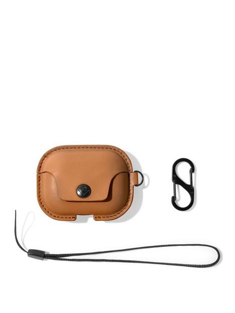 twelve-south-airsnap-pro-leather-protective-casecover-with-loss-prevention-clip-and-optional-carry-strap-for-airpods-pro-cognac