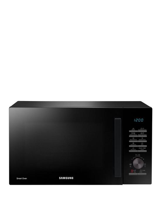 front image of samsung-mc28a5125akeu-28-litre-900-watt-combination-microwave-with-smart-humidity-sensor-technology-black