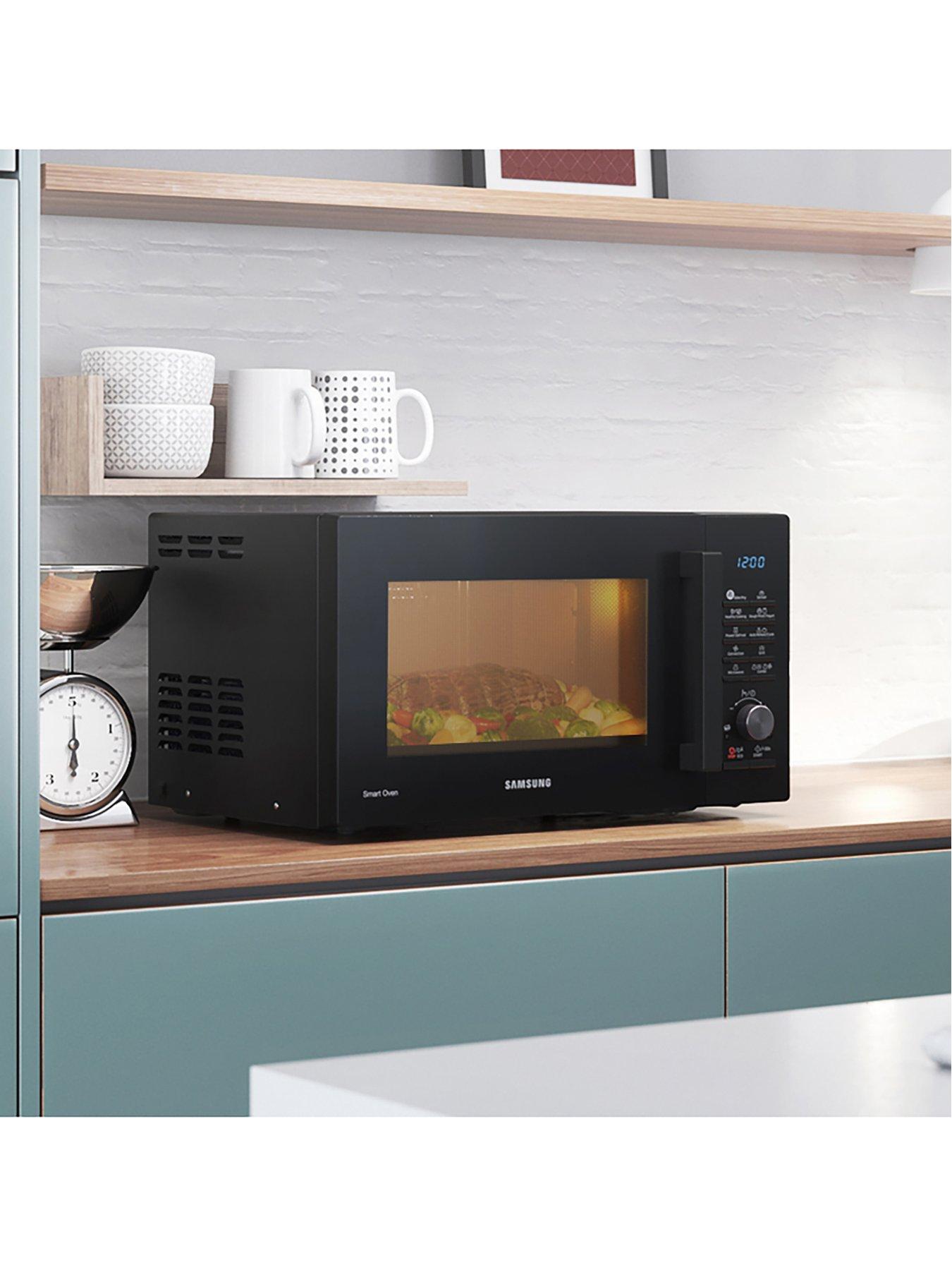  image of samsung-mc28a5135ckeu-28-litre-convection-microwave-oven-with-slim-frytrade-technology-black