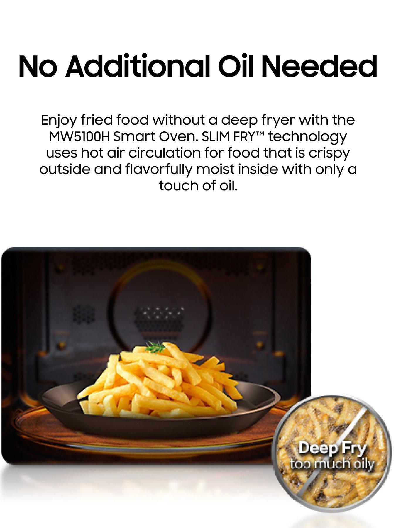  image of samsung-mc28a5135ckeu-28-litre-convection-microwave-oven-with-slim-frytrade-technology-black