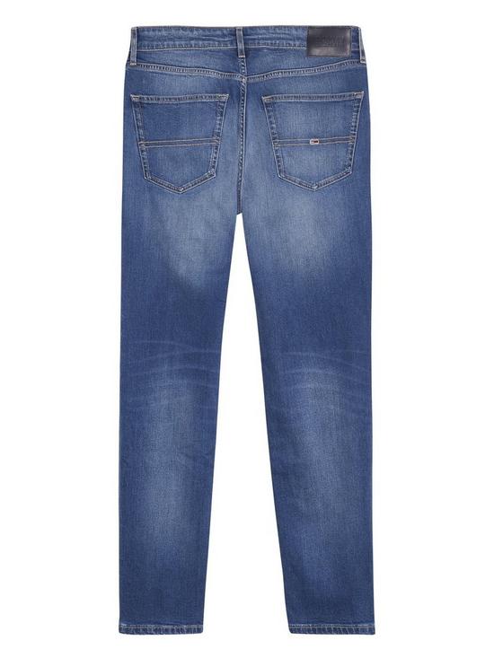 stillFront image of tommy-jeans-tjm-scanton-slim-fit-mid-blue-stretch-jeans