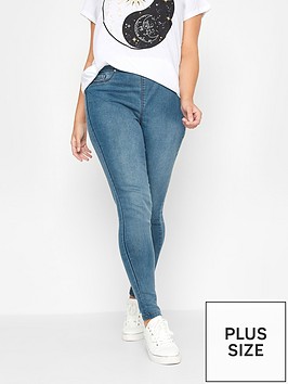 yours-yoursnbsplola-30-bum-shaper-jegging--nbspmid-blue