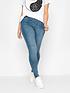 yours-yoursnbsplola-30-bum-shaper-jegging--nbspmid-bluefront